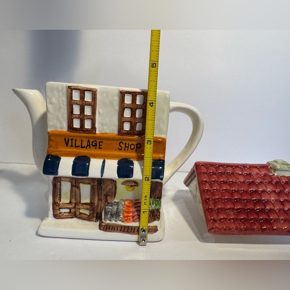 Charming Village Shop Ceramic Teapot - Picture 13 of 16